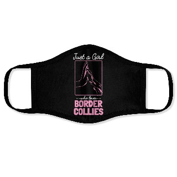 Discover Border Collie Enthusiasts Unique Design Face Masks