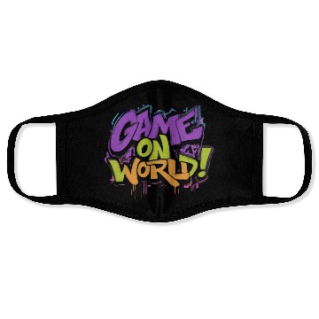 Discover GAME ON WORLD Face Masks
