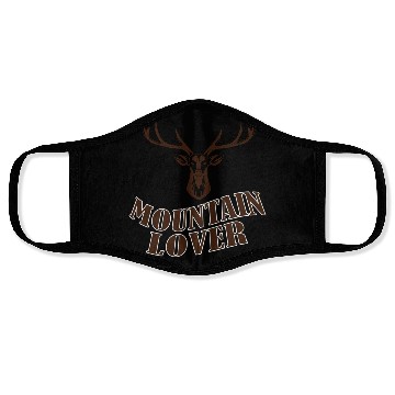 Discover deer Face Masks for climbers and hikers forest lover