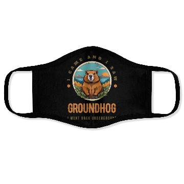 Discover Groundhog Face Masks