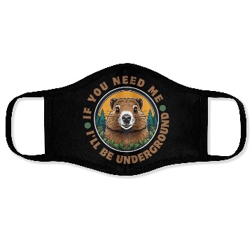 Discover Groundhog Face Masks