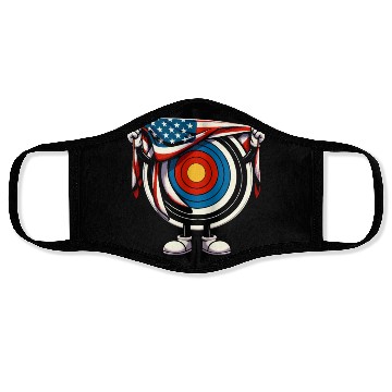 Discover Archer USA FLAG Patriot Archery Face Masks