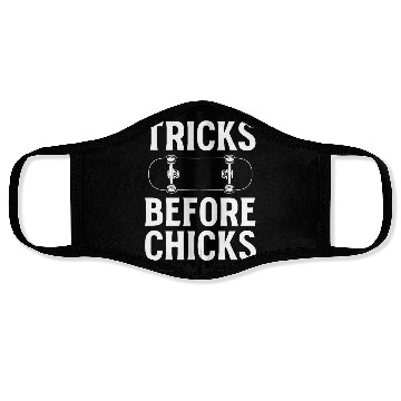 Discover Skateboarding Skateboarder Skateboarder Face Masks