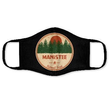 Discover Manistee National Forest Face Masks