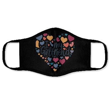 Discover I Love My Girlfriend Face Masks