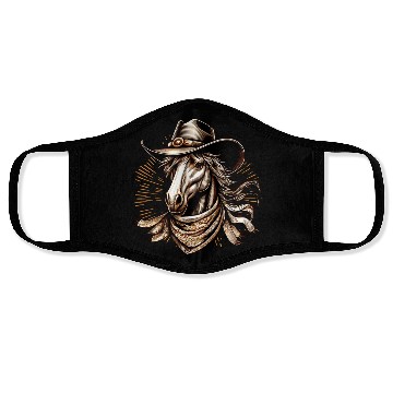 Discover Cowboy Horse Face Masks