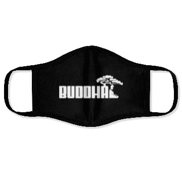 Discover Buddha Sport Logo White Face Masks