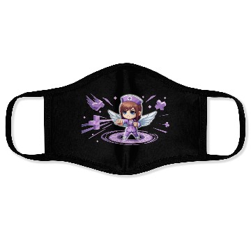 Discover Chibi Nurse Angel Face Masks