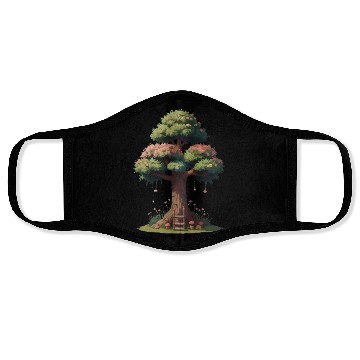 Discover Colorful Tree Life is Really Good Tree Face Masks