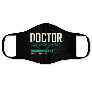 Discover doctor in progress Face Masks