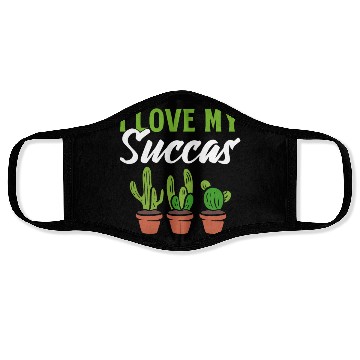 Discover I Love My Succas Plant Specialist Face Masks