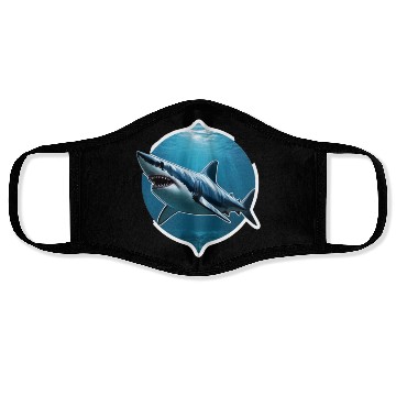 Discover Shark 3d Illusion Face Masks