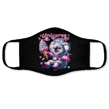 Discover Cosmic Ice Cream Delight Face Masks