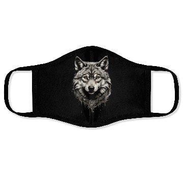 Discover Wolf Pack All-Over Print Face Masks