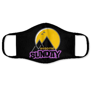 Discover Awesome Sunday Face Masks