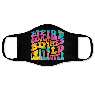 Discover Weird Coaches Build Character Coach Face Masks