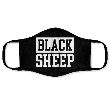 Discover Black Sheep Face Masks