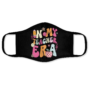 Discover In My Teacher Era Face Masks