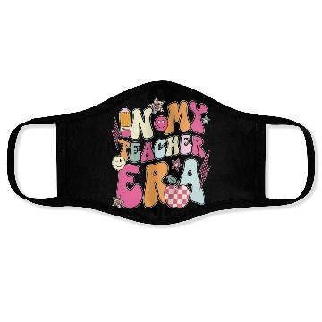 Discover In My Teacher Era Face Masks