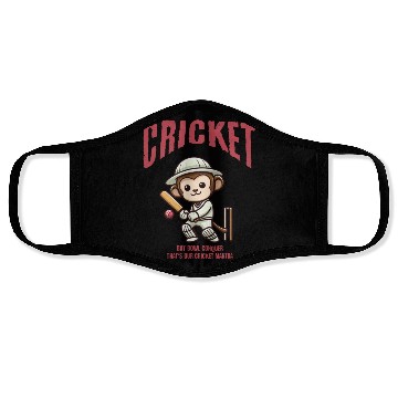 Discover Cricket Monkey Face Masks
