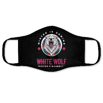 Discover White Wolf Face Masks