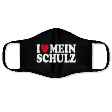 Discover I Love My Schulz Heart Family Wedding Face Masks