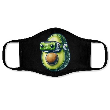 Discover Avocado VR Gamer Virtual Reality Face Masks