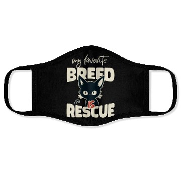 Discover my favorite breed is rescue Face Masks