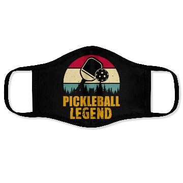 Discover Pickleball legend Face Masks