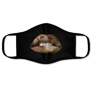 Discover Camo Lips Face Masks