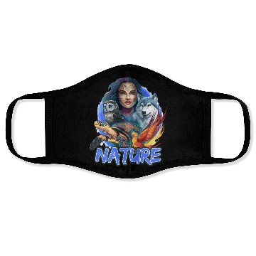 Discover Nature-Inspired Wolf Owl Turtle Phoenix Woman Face Masks