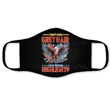 Discover I Don't Have Grey Hair I Have Wisdom Highlights Face Masks