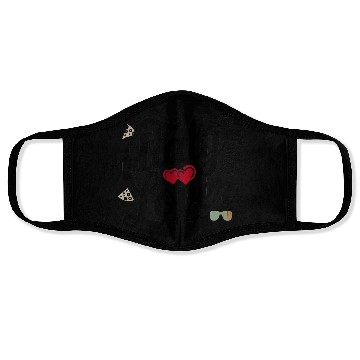 Discover Italy lover Face Masks