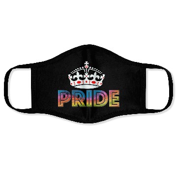 Discover Keep Calm and Pride Face Masks