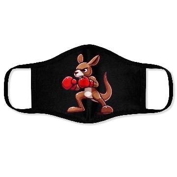 Discover Ring Champ Kangaroo: Boxing Bound Face Masks