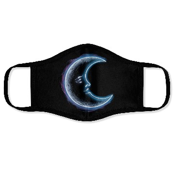 Discover Neon moon Face Masks