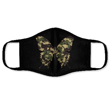 Discover Natural Camouflage Butterfly Face Masks