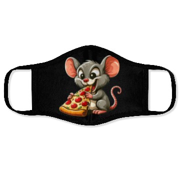 Discover Mouse Rat Popcorn Cinema Movie Fan Face Masks