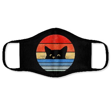 Discover Cat Lover Cat Owner Cute Cat Face Masks