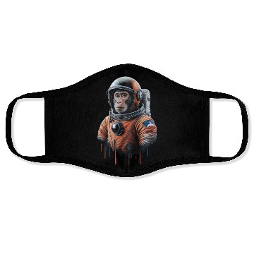 Discover Space Monkey Astronaut Adventure Awaits Face Masks
