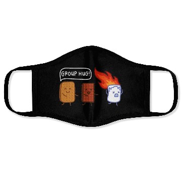 Discover Camping Lover Nature Lover Outdoor Camping Face Masks