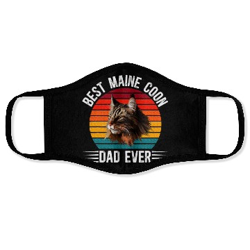 Discover Best Maine Dad Ever Maine Owner Maine Lover Face Masks
