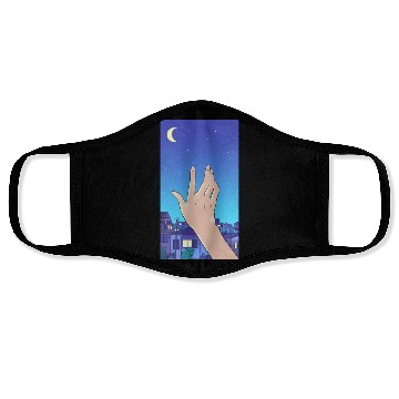 Discover Good Night Moon Face Masks