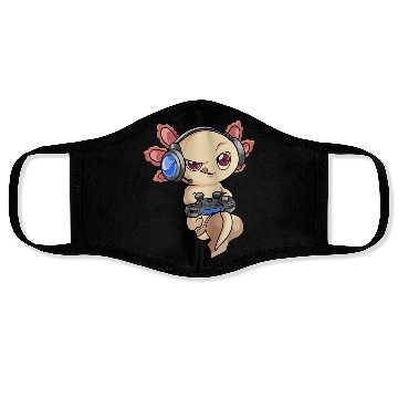 Discover Gaming Axolotl Boys & Adults Axolotls Video Game Face Masks