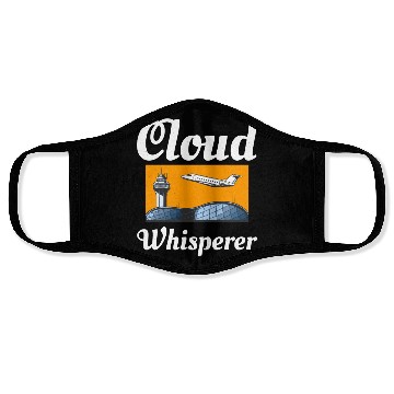 Discover Air Traffic Controller ATC Aviation Humor Airplane Face Masks