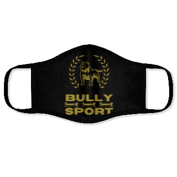 Discover Bully Sport - Pitbull - cool design for Sport Face Masks