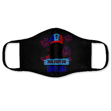 Discover Mens Novelty fun U.S. for All American Dada Daddy Face Masks