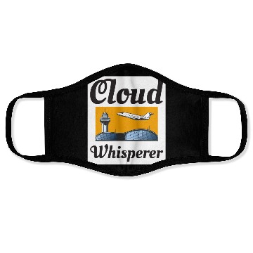 Discover Air Traffic Controller ATC Aviation Humor Flight Face Masks