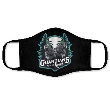 Discover Guardians of the Night Design Face Masks