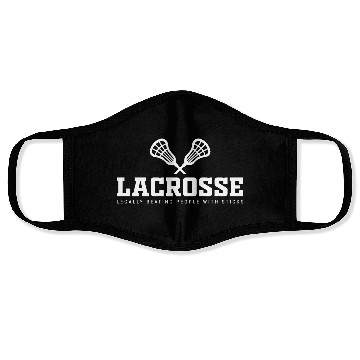 Discover Funny Lacrosse, Legally Beating People With Sticks Face Masks